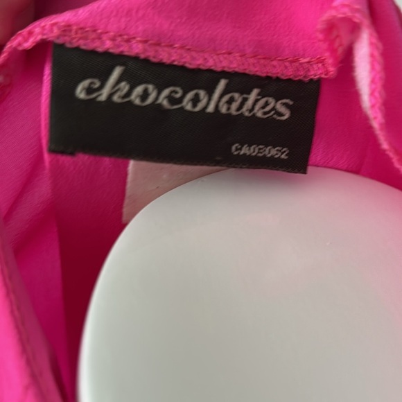 Chocolates Vintage Silk Blouse - Picture 8 of 16